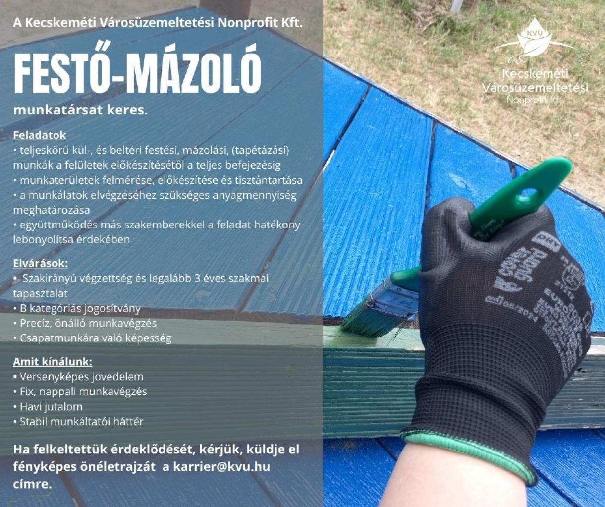 Figyelem - álláslehetőség!