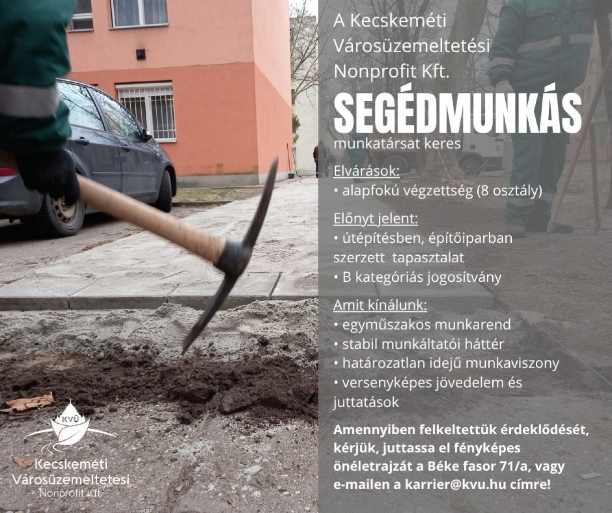 Figyelem - álláslehetőség!
