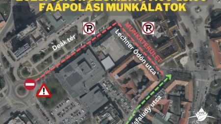 Faápolás miatt szombaton lezárjuk a Deák teret