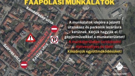 Piacra igyekvők, figyelem! Faápolás kezdődik a Kaszap utcán!