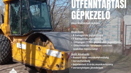 Figyelem, álláslehetőség!