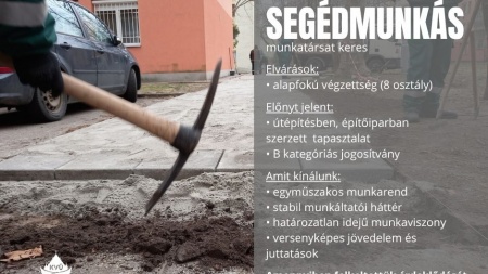 Figyelem - álláslehetőség!